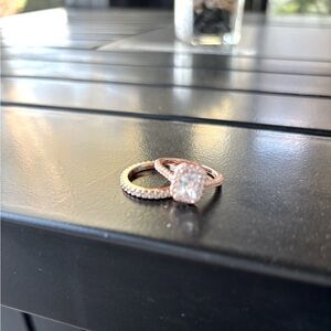 Rose Gold tone ring Set